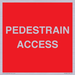 PEDESTRAIN ACCESS